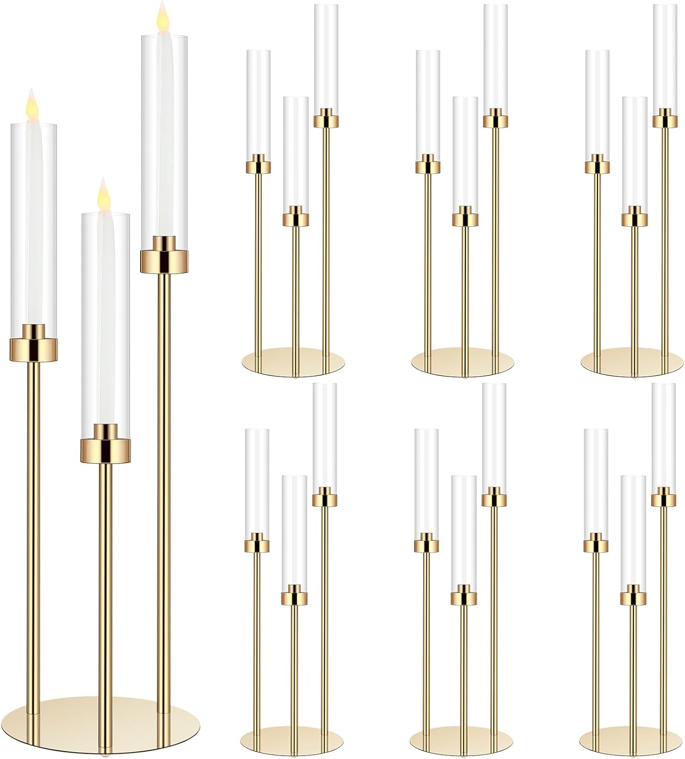 Centerpiece Stick - 1 Set Acrylic Candelabra Centerpiece 30.7