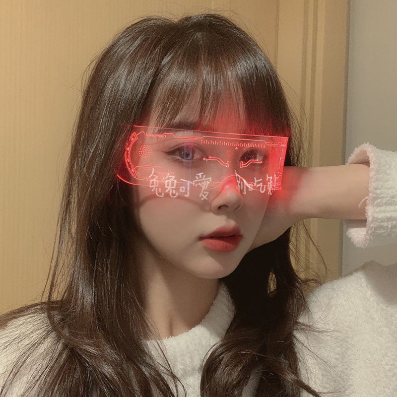 LED Luminous Colorful Sunglass - Neon Sign Party review and price