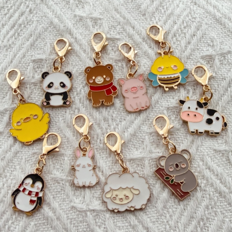 10pcs alloy drip oil cartoon a - Party Favor Bag review and price