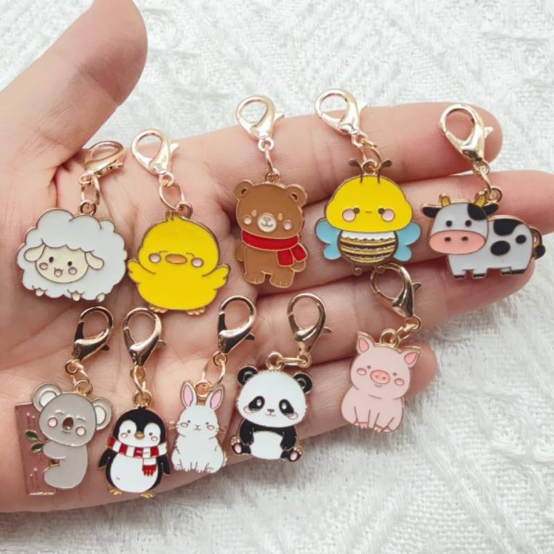 10pcs alloy drip oil cartoon a - Party Favor Bag review and price