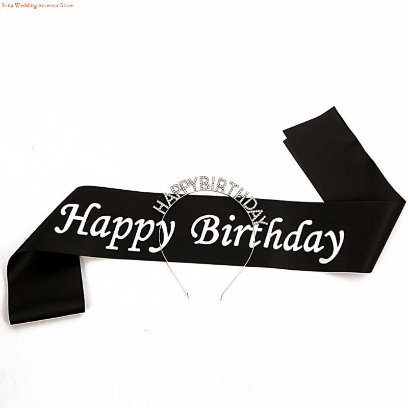 G92D 4 Pieces Birthday Party D - Birthday Sash Glitter review and price