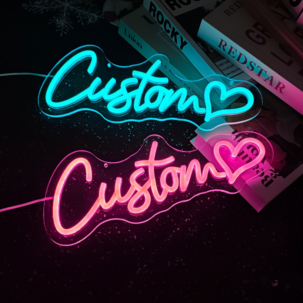 Custom LED Personalized Neon S - Neon Sign Party review and price