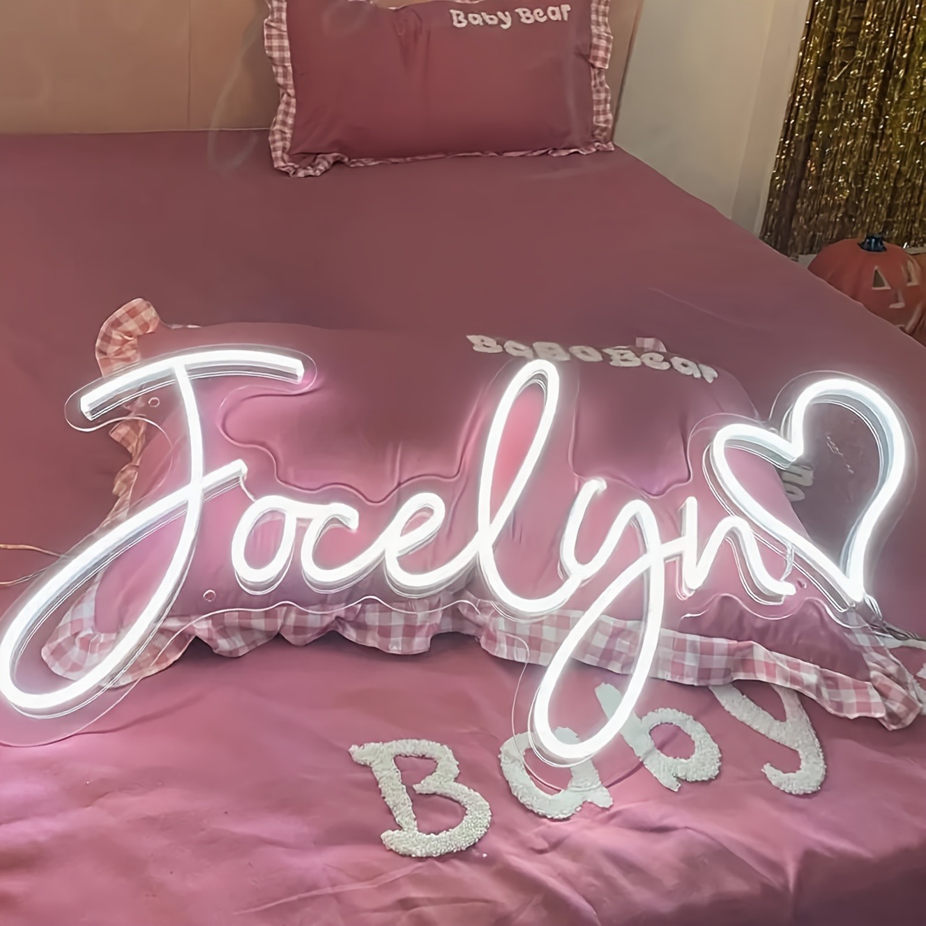 Custom LED Personalized Neon S - Neon Sign Party review and price