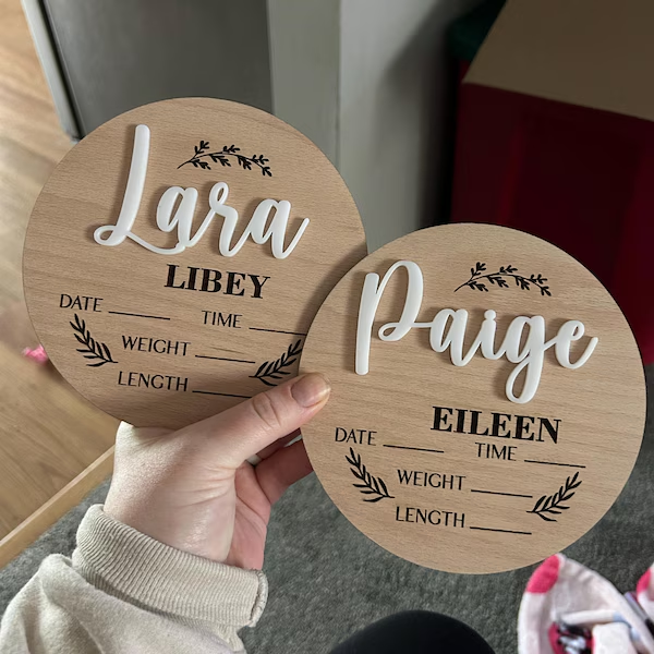 1Pc Custom Baby Announcement S - Eve Party review and price