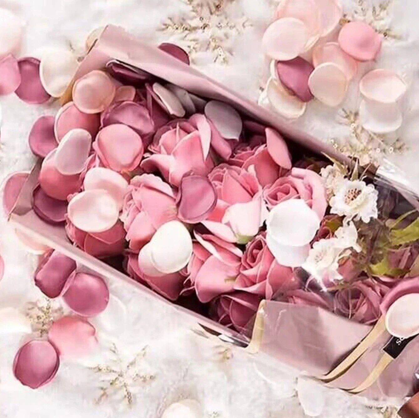 100pcs Silk Artificial Flower  - Confetti Cannon Tube review and price