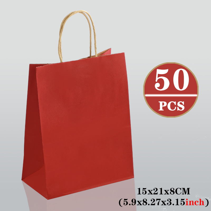 Wholesale 30/50pcs Red Kraft P - Event Party Shop review and price
