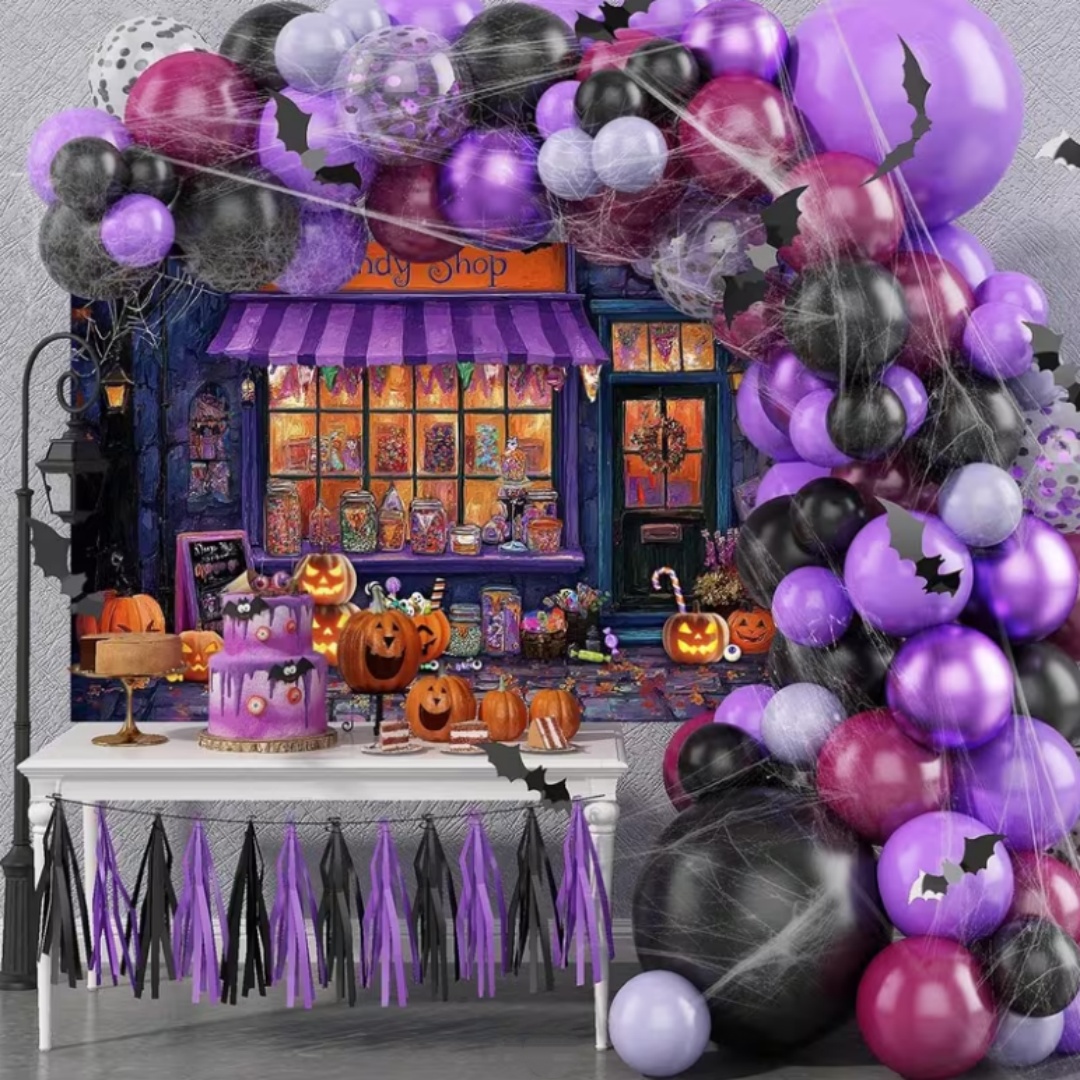 Purple Halloween Shop Theme Pa - Event Party Shop review and price