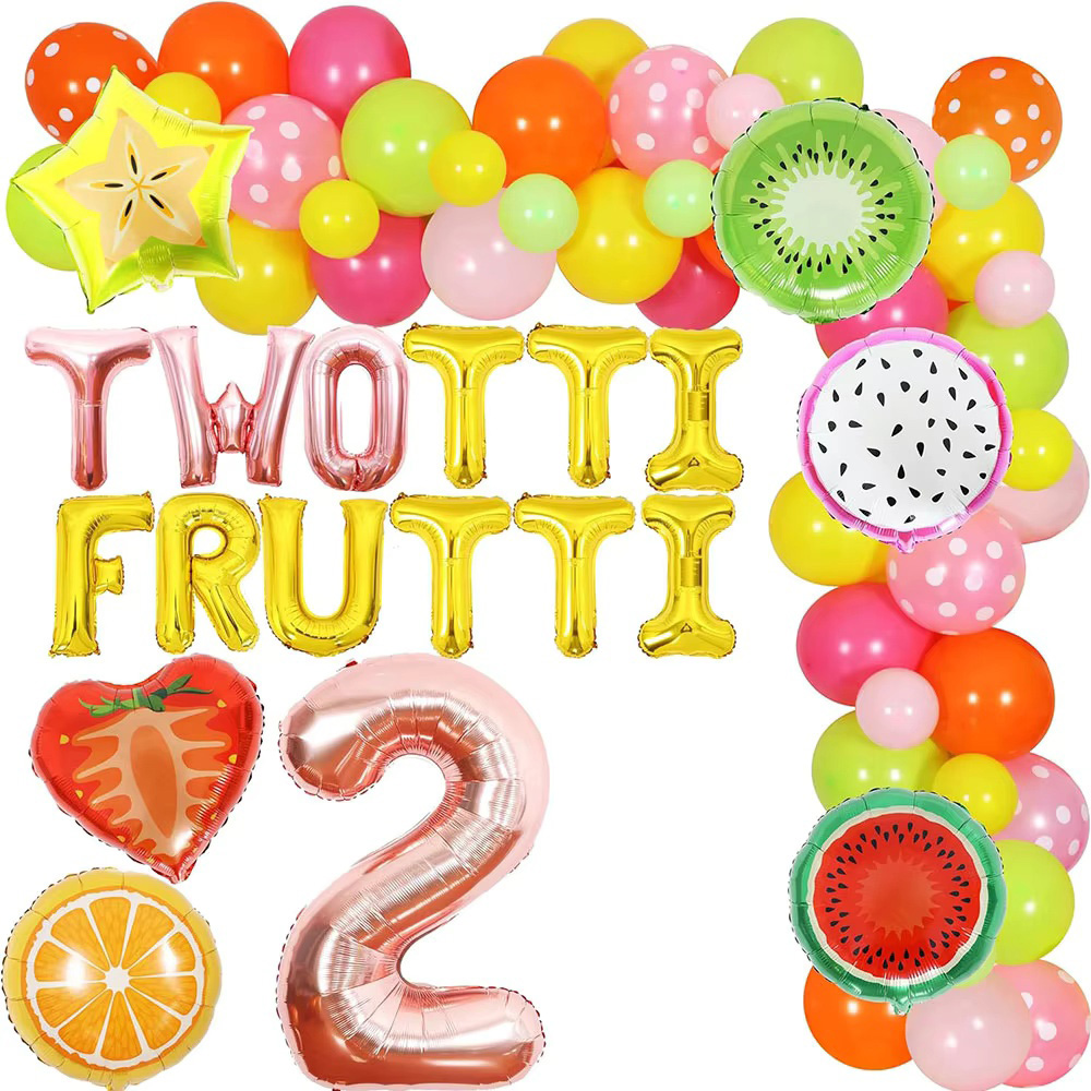 Twotti Frutti Girls Birthday P - Balloon Arch Kit review and price