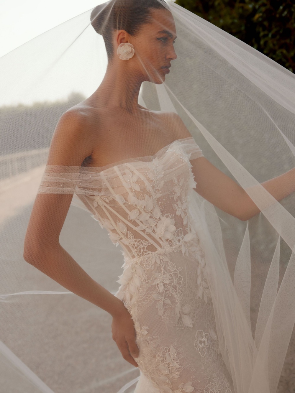 Floor-length Beaded Lace Weddi - Glitter Tablecloth review and price