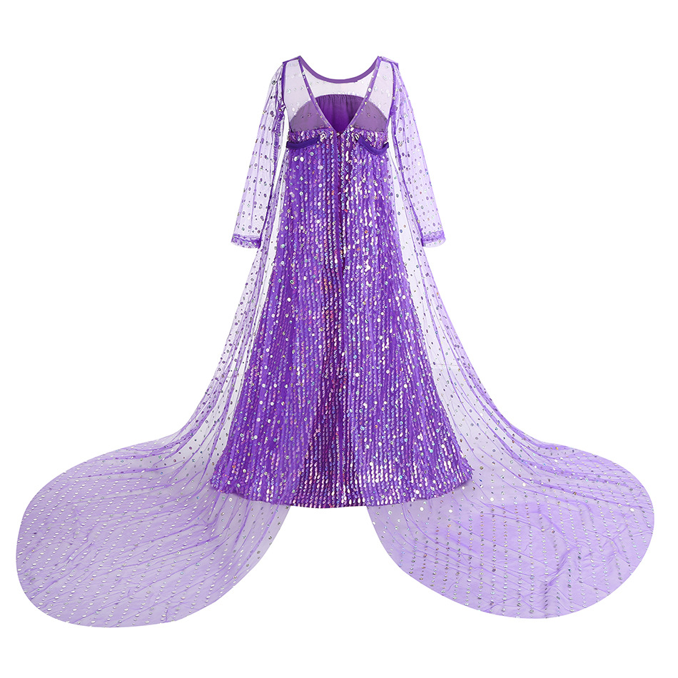Elsa Purple Halloween Dress Gi - Glitter Tablecloth review and price