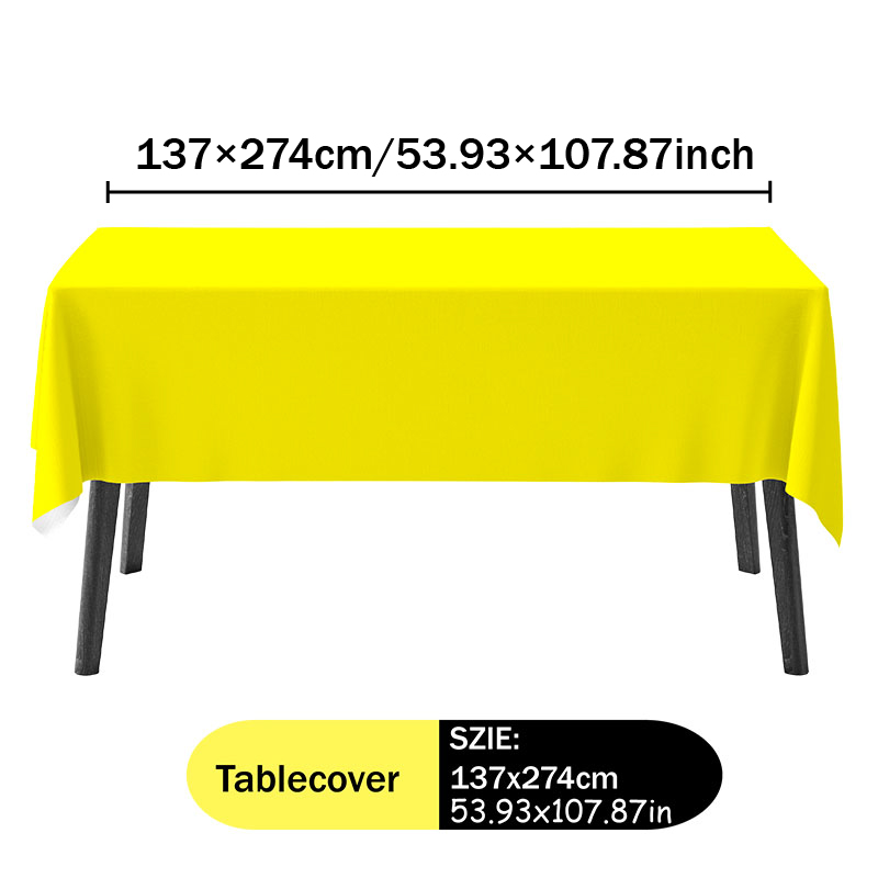 Yellow Tablecloth Napkin Set P - Table Cloth Disposable review and price