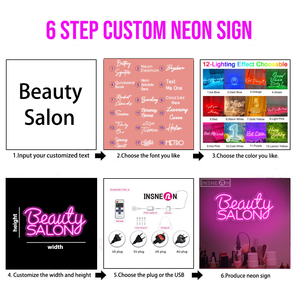 Custom Led Neon Signs LED Ligh - Neon Sign Party review and price