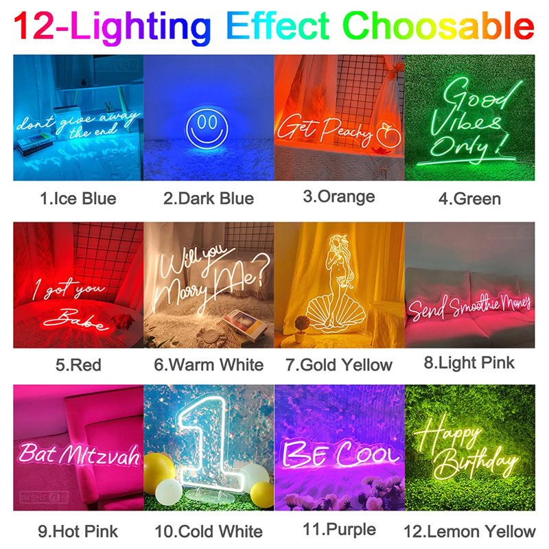 Custom Led Neon Signs LED Ligh - Neon Sign Party review and price