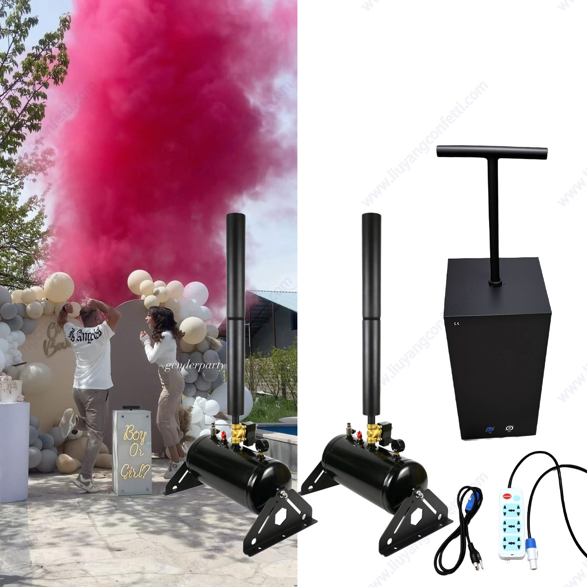 Confetti Streamer Baby Shower  - Confetti Cannon Tube review and price
