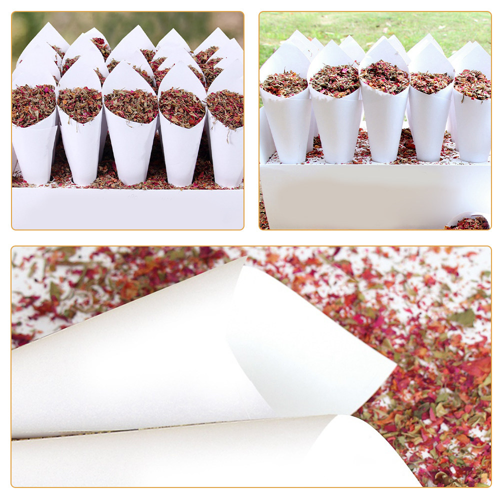 60Pcs Wedding Confetti Cones F - Papercraft Supply Confetti review and price