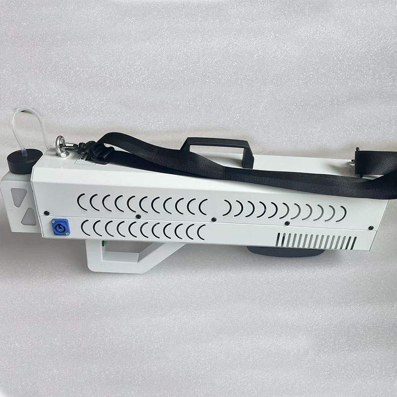 New RGB Handheld Smoke Jet Gun - Event Party Dj review and price
