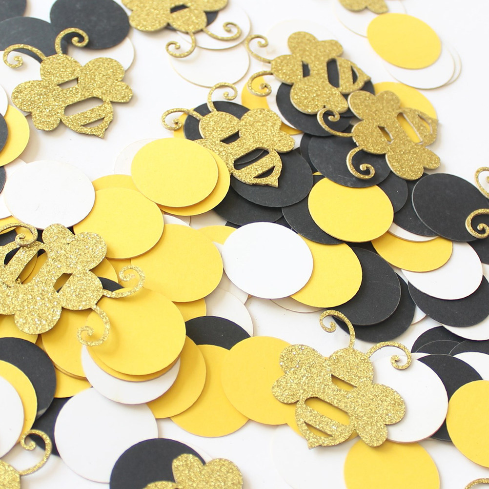 1Set Cartoon Bee Paper Scrap R - Papercraft Supply Confetti review and price