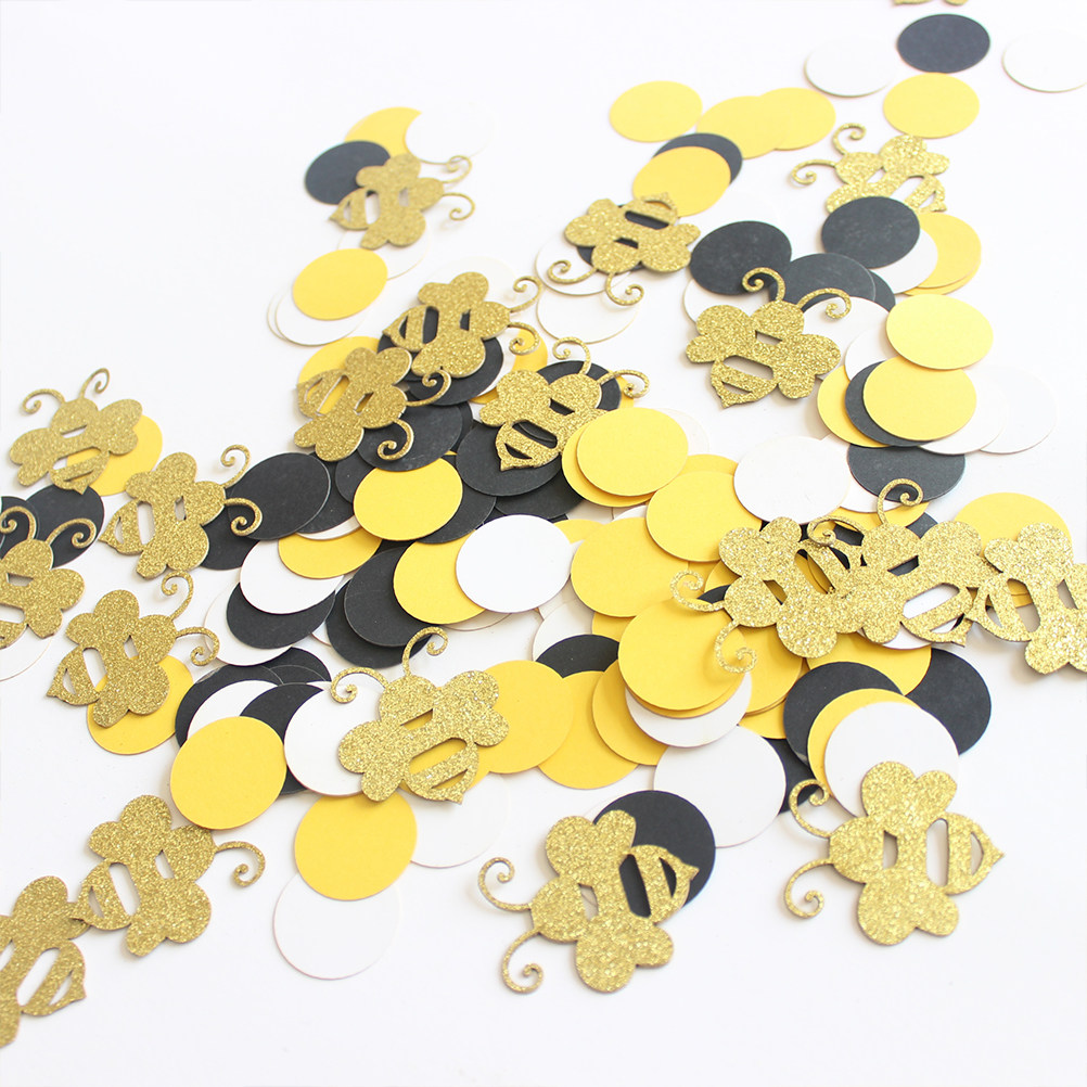 1Set Cartoon Bee Paper Scrap R - Papercraft Supply Confetti review and price