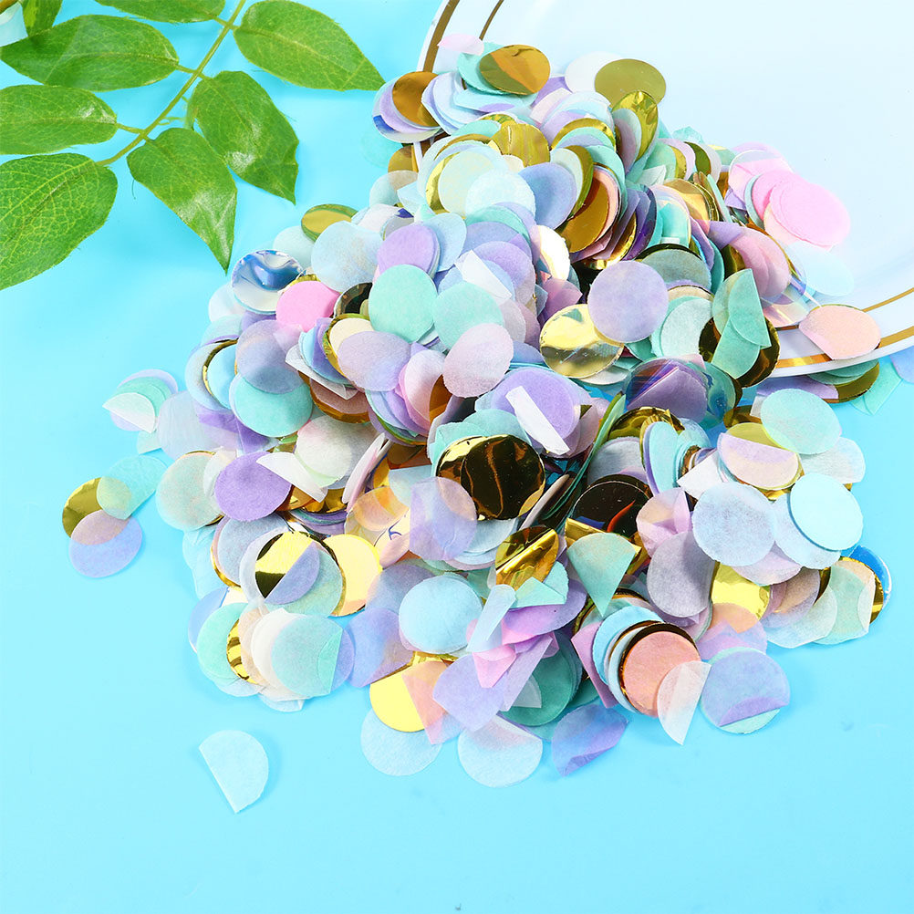 1Pack 50G Elegant Round Paper  - Papercraft Supply Confetti review and price