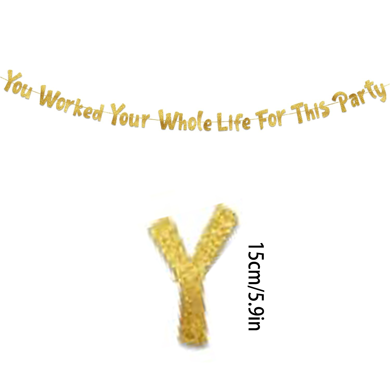 Retirement Party Decorations Y - Party Banner Gold review and price